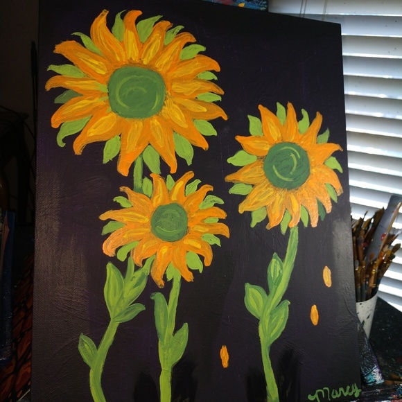 11x14, acrylic painting I give to ASPCA 🖌️♥️💚 - Picture 4 of 8